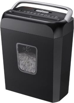 Bonsaii 6 Sheet Cross Cut Paper Shredder
