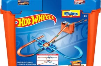 Hot Wheels Track Builder Deluxe Stunt Box, Over 5 metres Track Builder System