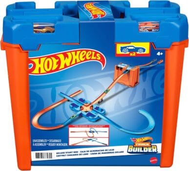 Hot Wheels Track Builder Deluxe Stunt Box, Over 5 metres Track Builder System