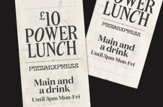 Enjoy Our £10 Power Lunch*
