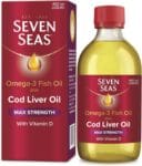 Seven Seas Omega-3 Fish Oil Plus Cod Liver Oil MAX Strength