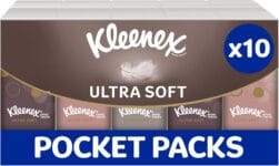 Kleenex Ultra Soft Pocket Pack Tissues - Beautifully Soft And Silky Tissues