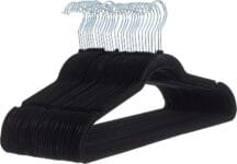 Amazon Basics Slim Velvet Non-Slip Suit Hangers