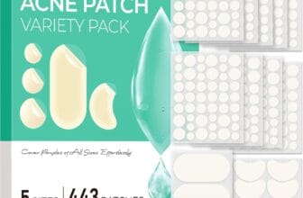 TKTK 443 Count Pimple Patches for Face, Hydrocolloid Acne Patch Bulk