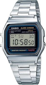 Casio Men's Digital Watch with Stainless Steel Bracelet