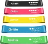Gritin Resistance Bands, Set of 5