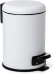 TATAY 3L Pedal Bathroom Bin | Hygienic, Touch-Free Opening | Soft-Close