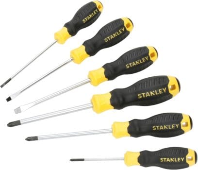 Stanley Cushion Grip™ Screwdriver Set, 6 Piece
