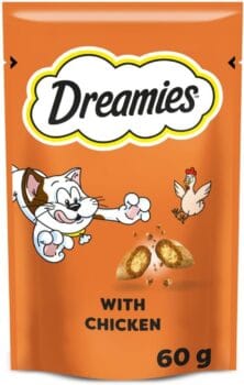 Dreamies Cat Treats Delicious Snacks with Chicken