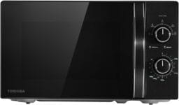 TOSHIBA Black Mirror Front Microwave 20 Liter 700W