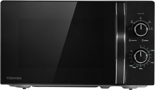 TOSHIBA Black Mirror Front Microwave 20 Liter 700W