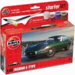 Airfix Starter Set - A55009 Jaguar E-Type Model Building Kit