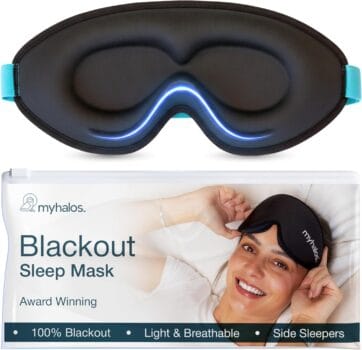 MyHalos® 100% Blackout Sleep Masks