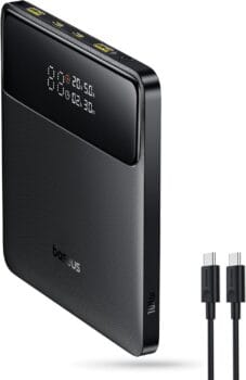 Baseus Powerbank 20000 mAh 100 W PD Slim External Battery QC 4.0 Fast Charger