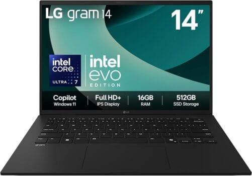 LG gram 14Z90T - 14 Inch FHD+ IPS Ultra-Lightweight Laptop
