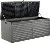 VonHaus Garden Storage Box 390L – Outdoor Utility Chest Organiser