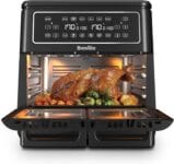 Breville Halo Flexi Air Fryer | Digital Dual Air Fryer Oven | 11L: Serves 10+ People