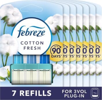 Febreze 3 Volution Air Freshener Plug In Refill 20 ML Cotton Fresh