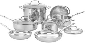 Cuisinart® Chef’s Classic™ Stainless Steel Cookware Set