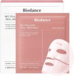 BIODANCE Bio-Collagen Real Deep Face Mask 4 Pcs | Hydrogel Overnight Mask
