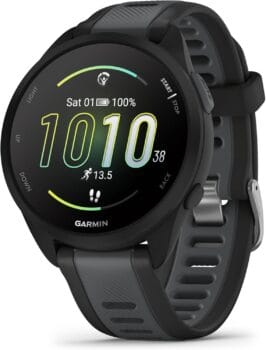 Garmin Forerunner 165 with Music, 43mm GPS running smartwatch, lightweight