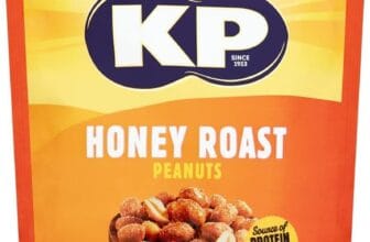 KP Nuts HONEY ROAST Peanuts 225g Pack