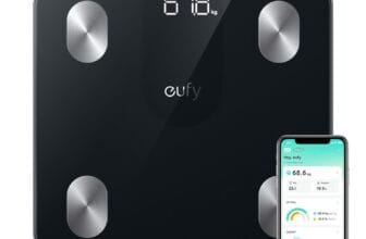 eufy Weighing Scales for Body Weight, Digital Bathroom Scales with Bluetooth, Body Fat Scales, 12 Measurements