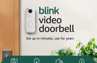 Blink Video Doorbell System | Head-to-toe HD view, two-year battery life, simple setup, IP65