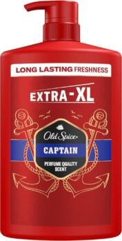 Old Spice Captain Men’s Shower Gel & Shampoo 1000ml