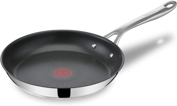 Tefal Jamie Oliver Cook's Direct 24cm Pancake Frying Pan, Non-Stick Titanium Coating