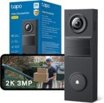 Tapo D205 2K 3MP Battery Doorbell Wireless