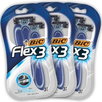 BIC Flex 3 Blade Mens Disposable Razor