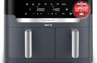 Tefal XXL Fryer 11 L, Double Drawer Oil-free, Very Crunchy
