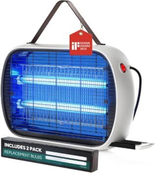 Buzbug Bug Zapper Indoor 5000 Sq Ft, 20W & High-Voltage Electric Mosquito Zapper, Fly Zapper, Fruit Fly Traps Fly Killer
