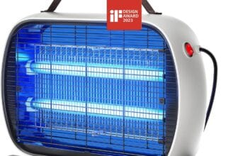 Buzbug Bug Zapper Indoor 5000 Sq Ft, 20W & High-Voltage Electric Mosquito Zapper, Fly Zapper, Fruit Fly Traps Fly Killer