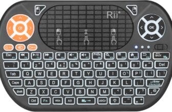 Rii Mini Keyboard with IR Remote Controller