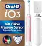 Oral-B iO3 Ultimate Clean Electric Toothbrush, Blush Pink