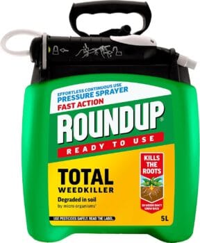 Roundup Fast Action Weedkiller Pump 'N Go Spray – 5L