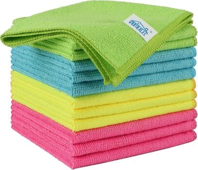 HOMEXCEL Microfibre Cloth,12 Pack Cleaning Rag,Microfibre Cleaning Cloths