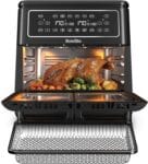 Breville Halo Flexi Air Fryer & Large Mesh Tray | Digital Dual Air Fryer Oven | 11L