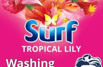 Surf Tropical Lily Washing Powder joy-infused fragrance with natural essential oil lasting up to 12 hours