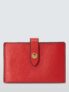 John LewisConcertina Leather Card Holder, Red