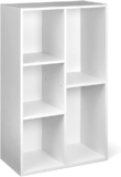 Amazon Basics Bookcase with 5 Compartments White