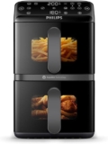 Philips 4000 Series Stacked Dual Basket Airfryer 10L