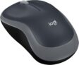 Logitech M185 Wireless Mouse, 2.4GHz with USB Mini Receiver Grey With Voucher