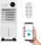 BLACK+DECKER Smart Digital Air Cooler, Portable with 7L Water Tank, White, BXAC65014GB