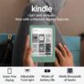 Amazon Kindle (newest gen) Lightest and most compact Kindle 16 GB (With Ads Matcha Green)