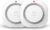 2 Pack Smoke Alarm with 10 Years Life, Optical Fire Alarms for Home with LED Indicator