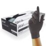 Unigloves Black Pearl Nitrile Examination Gloves Black