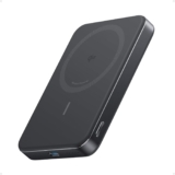 Anker MagGo Power Bank, Ultra-Slim 10,000mAh Magnetic Battery Pack Black
